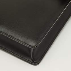 مملوكة مسبقًا حافظة مستندات كارتييه باشا جلد أحمر قاني