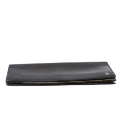 Pre Owned Cartier Olive Green Leather Pasha de Cartier Bifold Wallet