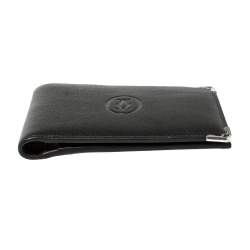 Cartier Black Leather Must De Cartier 6CC Bifold Wallet