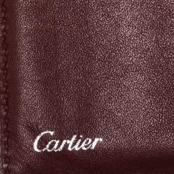 Pre Owned محفظة كارتييه لويز كارتييه جلد أسود
