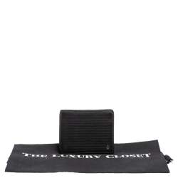 مملوكة مسبقًا Cartier Black Leather Pasha De Bifold Wallet