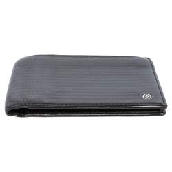 مملوكة مسبقًا Cartier Black Leather Pasha De Bifold Wallet