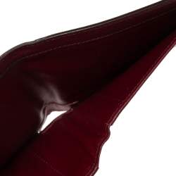 Pre Owned محفظة كارتييه طيه مزدوجه ليس مصت 6 سي سي سويدي أسود