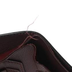 مملوكة مسبقًا Cartier Black Leather Must de Cartier Bifold Wallet