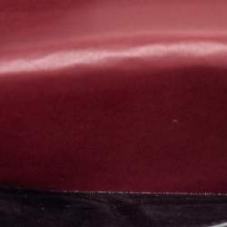 Pre Owned محفظة كونتيننتال كارتييه لويز كارتييه جلد أسود ثنائية الطي