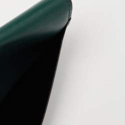 مملوكة مسبقًا حافظة بطاقات كارتييه ماست دو كارتييه جلد أخضر