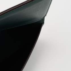 مملوكة مسبقًا حافظة بطاقات كارتييه ماست دو كارتييه جلد أخضر