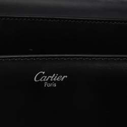 Cartier Black Leather Briefcase