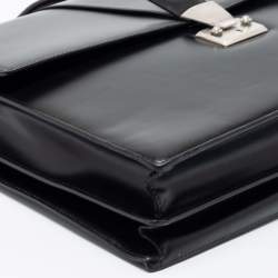 Cartier Black Leather Briefcase