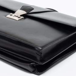 Cartier Black Leather Briefcase