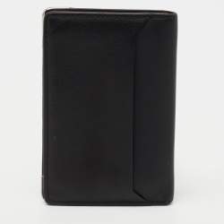 مملوكة مسبقًا Cartier Black Leather Must De Cartier Card Holder