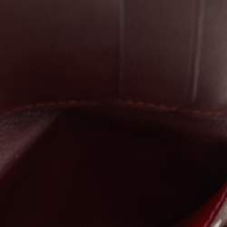 مملوكة مسبقًا Cartier Black Leather Must De Cartier Card Holder