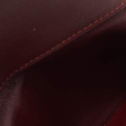 مملوكة مسبقًا Cartier Black Leather Must De Cartier Card Holder