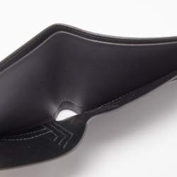 Pre Owned Cartier Black Leather Must de Cartier Bifold Wallet