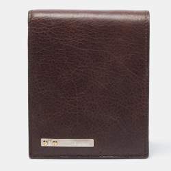 Cartier Brown Leather Bifold Wallet Cartier TLC