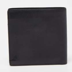Cartier Black Leather Bifold Wallet