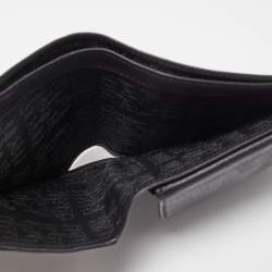 Cartier Black Leather Bifold Wallet