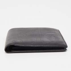 Cartier Black Leather Bifold Wallet