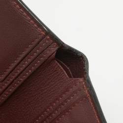 Pre Owned Cartier Black Leather Must de Cartier Wallet