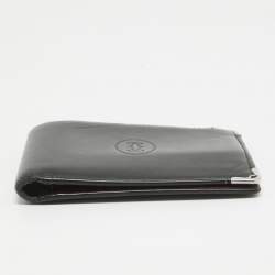 Pre Owned Cartier Black Leather Must de Cartier Wallet
