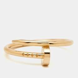 Cartier Juste Un Clou 18k Rose Gold Small Model Ring Size 57