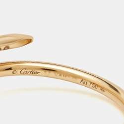 Cartier Juste Un Clou 18k Rose Gold Small Model Ring Size 57