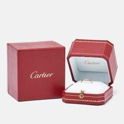 Cartier 1895 18k Yellow Gold Wedding Band Ring Size 56