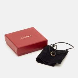 Pre Owned سوار كارتييه ترينيتي ذهب ثلاثي الألوان عيار 18 بحبل