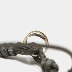 Pre Owned Cartier Trinity Ceramic 18k White Gold Cord Bracelet