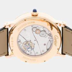 Cartier Grey 18k Rose Gold Rotonde W1553751 Manual Winding Men's Wristwatch 42 mm