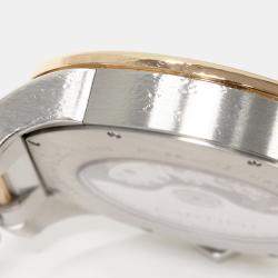 Cartier Silver Stainless Steel Calibre de Cartier W7100036 Automatic Men's Wristwatch 42 mm
