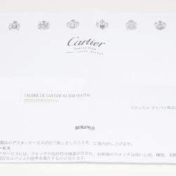 Cartier Silver Stainless Steel Calibre de Cartier W7100036 Automatic Men's Wristwatch 42 mm