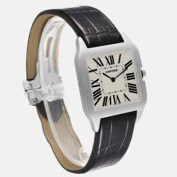 Cartier Santos Dumont White Gold Silver Dial Men's Watch 44.6 mm