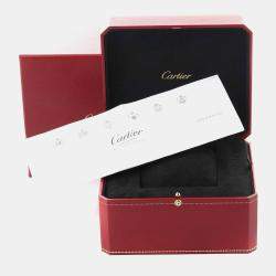 Cartier Tonneau XL Platinum Silver Dial Mens Watch W1546351  