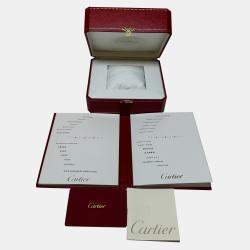 Pre Owned Pre-Owned Cartier Drive De Cartier Dual Time WSNM0005