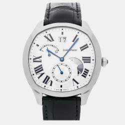 Pre Owned Pre-Owned Cartier Drive De Cartier Dual Time WSNM0005