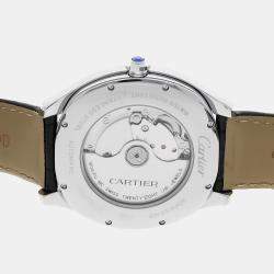 Pre Owned Pre-Owned Cartier Drive De Cartier Dual Time WSNM0005