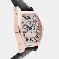 Cartier Tortue XL Monopusher Chronograph W1547451 Manual Winding Men's Wristwatch 37MM