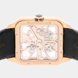 Cartier Santos Dumont W2020057 38x47mm Manual Winding Men's Wristwatch 