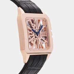 Cartier Santos Dumont W2020057 38x47mm Manual Winding Men's Wristwatch 