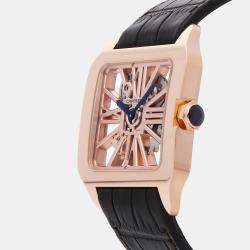 Cartier Santos Dumont W2020057 38x47mm Manual Winding Men's Wristwatch 