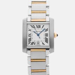 Cartier Tank Francaise Large Model 28 mm Automatic Men's Wristwatch 28MM