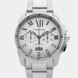 Cartier Calibre De Cartier Chronograph W7100045 Automatic Men's Wristwatch 42MM