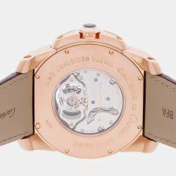 Pre-Owned Cartier Silver Dial Calibre De Cartier Flying Tourbillon Manual Winding Men's Watch 45 mm