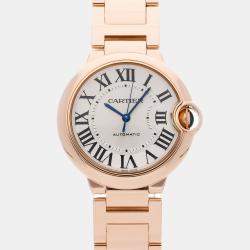 Pre-Owned Cartier Ballon Bleu de Cartier W69004Z2 36 mm