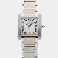 Pre-Owned Cartier Tank Francaise Large Model W51005Q4 36.5 x 28.15 mm