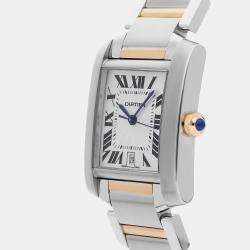 Pre-Owned Cartier Tank Francaise Large Model W51005Q4 36.5 x 28.15 mm