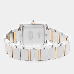 Pre-Owned Cartier Tank Francaise Large Model W51005Q4 36.5 x 28.15 mm