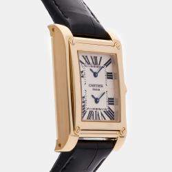 Pre-Owned Cartier Tank a Vis W1534251 32x28mm