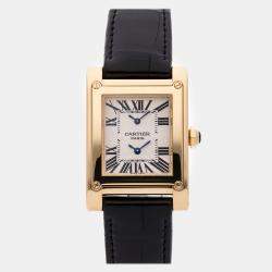 Pre-Owned Cartier Tank a Vis W1534251 32x28mm